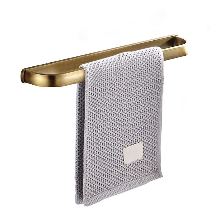Leyden Brass Towel Bar Antique Towel Rack Holder Bath 11.81 Inch Rod Hanger Wall Mounted Bathroom Accessories Vintage - Image 1